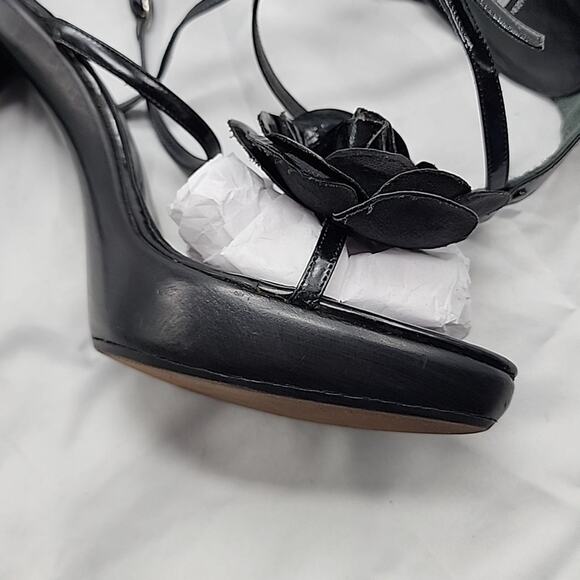 DOLCE & GABBANA BLACK STILETTO BEAUTIFUL PLATFORM PUMPS WOMENS SIZE 40 GUC - Picture 9 of 16